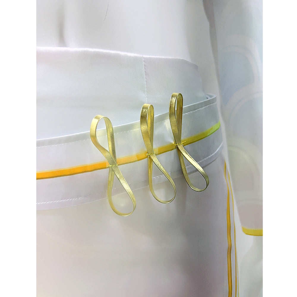Kpop Demon Hunters Mira White Uniform  Halloween Carnival Party Cosplay Costume