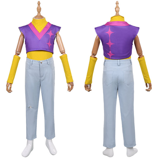 Kpop Demon Hunters Mystery Soda Pop Fullset Outfits For Kids Halloween Carnival Party Cosplay Costume