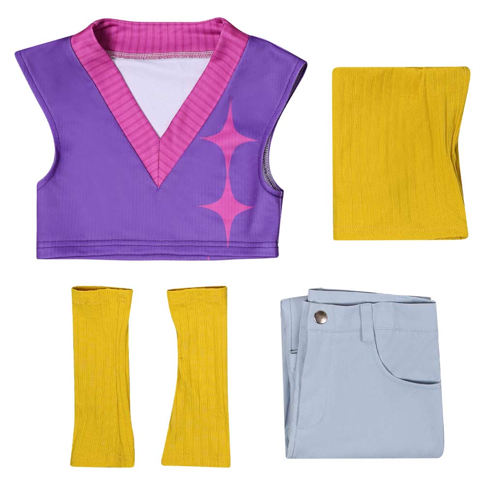 Kpop Demon Hunters Mystery Soda Pop Fullset Outfits For Kids Halloween Carnival Party Cosplay Costume