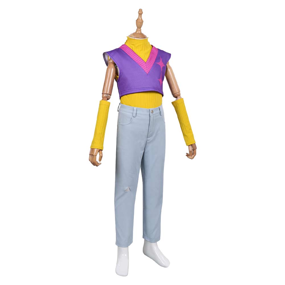 Kpop Demon Hunters Mystery Soda Pop Fullset Outfits For Kids Halloween Carnival Party Cosplay Costume