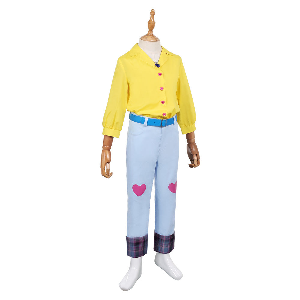 Kpop Demon Hunters Romance Soda Pop Fullset Outfits For Kids Halloween Carnival Party Cosplay Costume