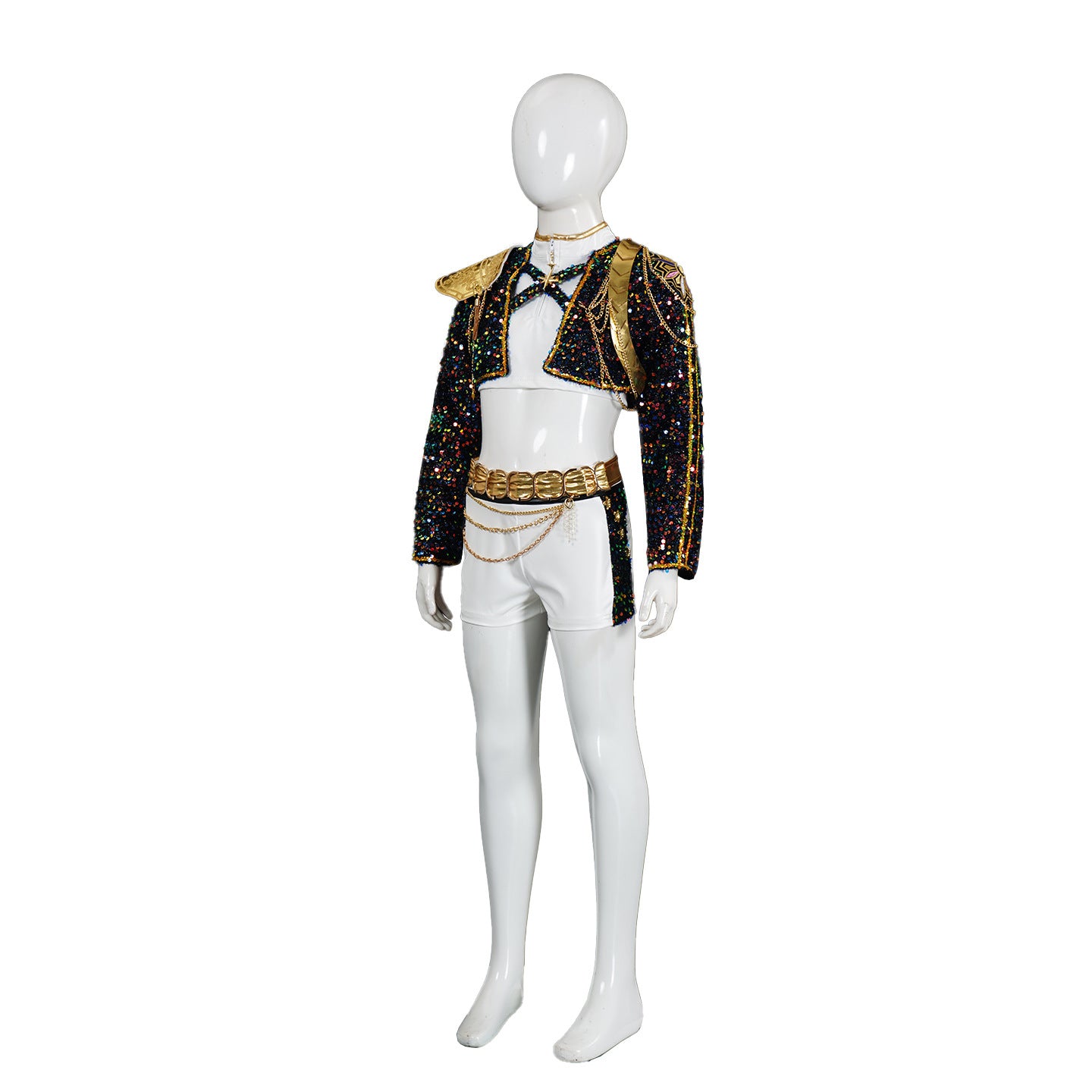 Kpop Demon Hunters Rumi Golden Stage Outfits For Kids Children Halloween Carnival Party Cosplay Costume
