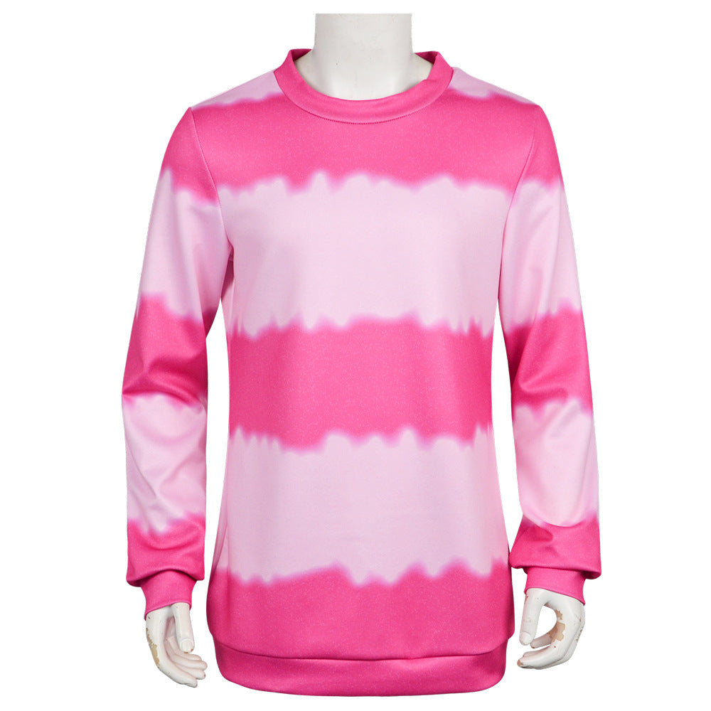 Kpop Demon Hunters Saja Boys Baby Pink Top Outfits Halloween Carnival Party Cosplay Costume