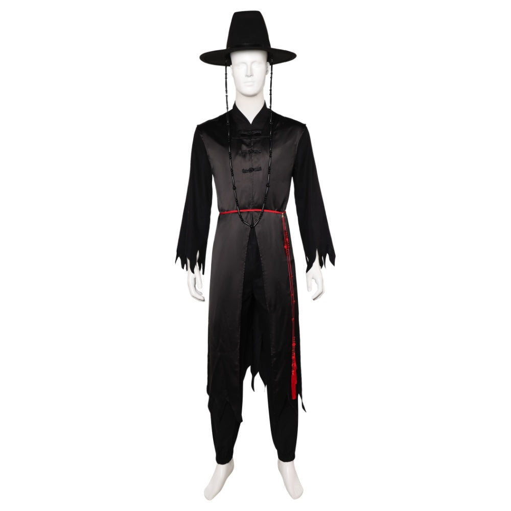 Kpop Demon Hunters Saja Boys Your Idol Black Fullset Outfits Halloween Carnival Party Cosplay Costume