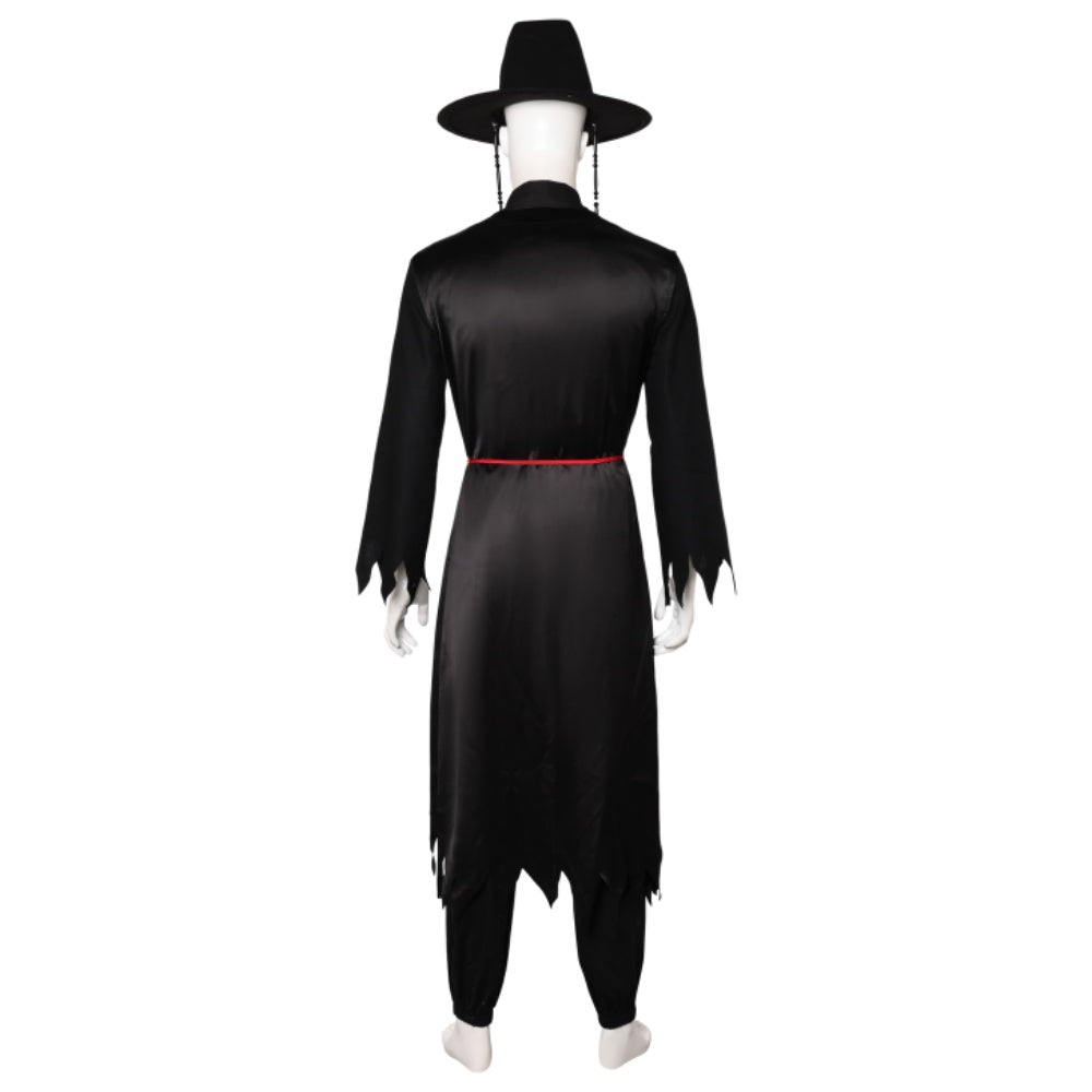 Kpop Demon Hunters Saja Boys Your Idol Black Fullset Outfits Halloween Carnival Party Cosplay Costume