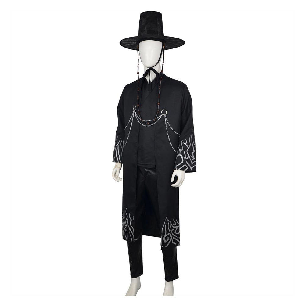 Kpop Demon Hunters Jinu Your Idol Black Stage Outfits Halloween Carnival Party Cosplay Costume