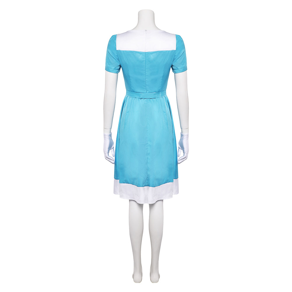Lillusionniste Alice Blue Dress Halloween Carnival Party Cosplay Costume