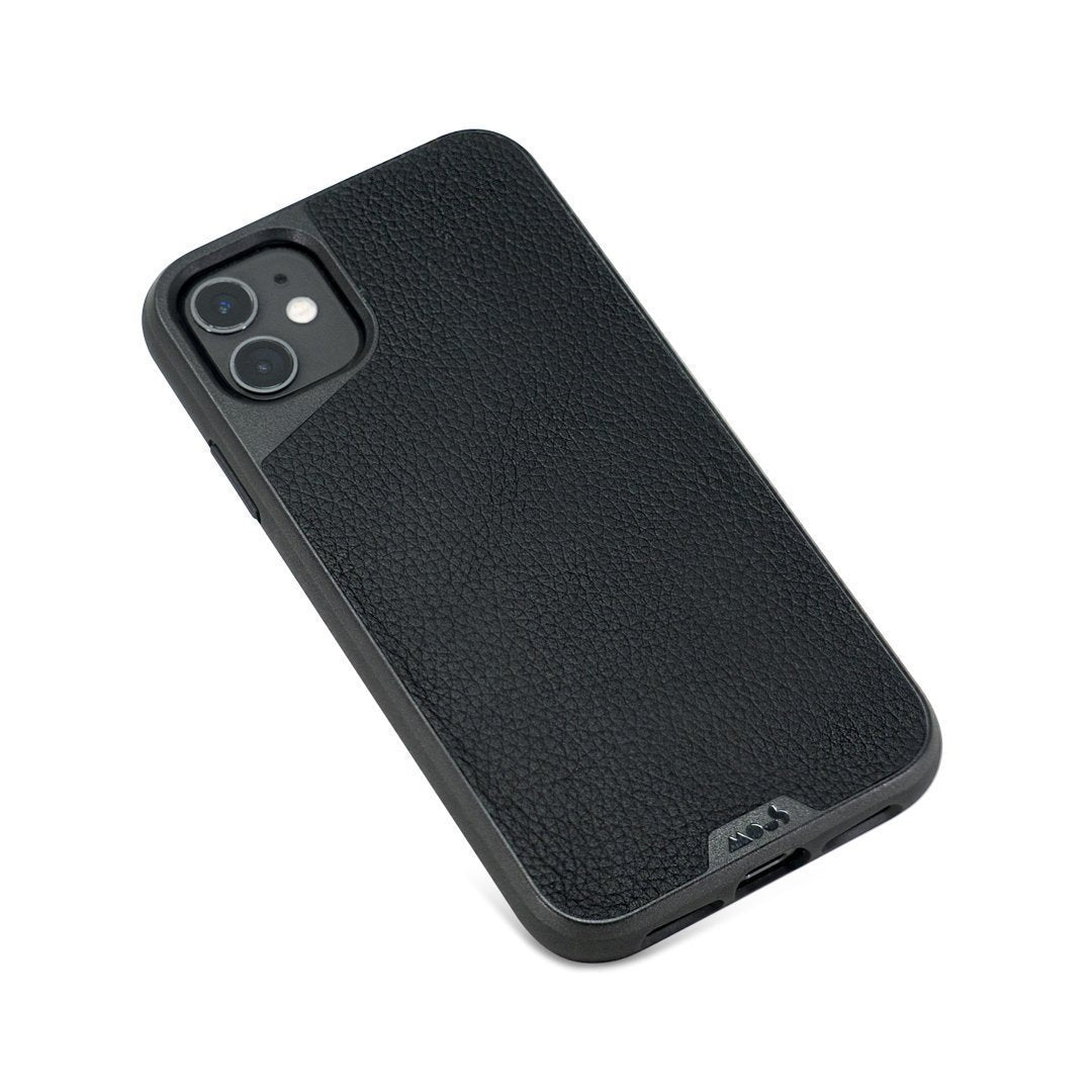 Black Leather Phone Case - Limitless 3.0