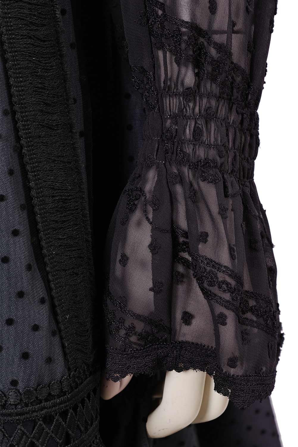 Beetlejuice 2 Lydia Deetz Musical Lace Dress Outfits Halloween Carnival Suit Cosplay Costume