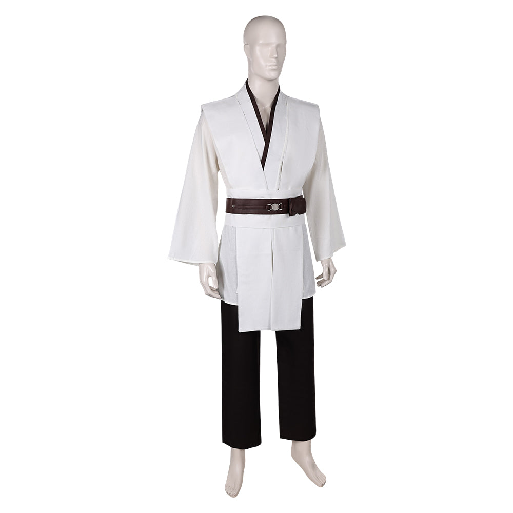 Obi-Wan Kenobi Jedi Outfits Full Set Cosplay Costume Halloween Carnival Suit