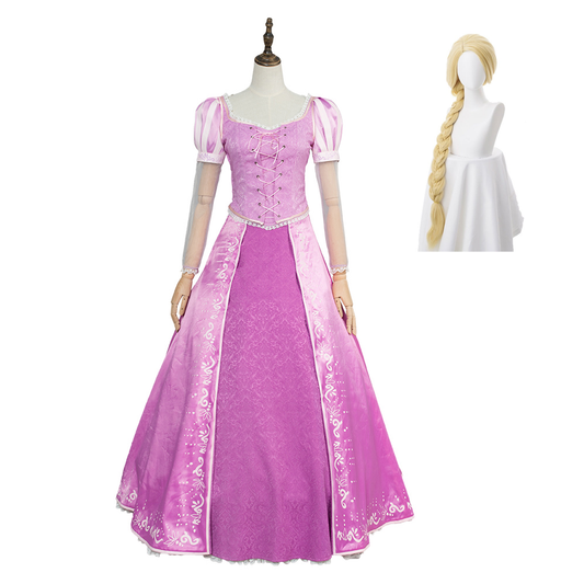 Rapunzel Dress Outfits Halloween Carnival Suit Cosplay Costume