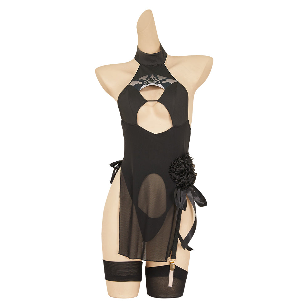 NieR: Automata 2B Sexy Swimsuit Set Halloween Carnival Party Cosplay Costume