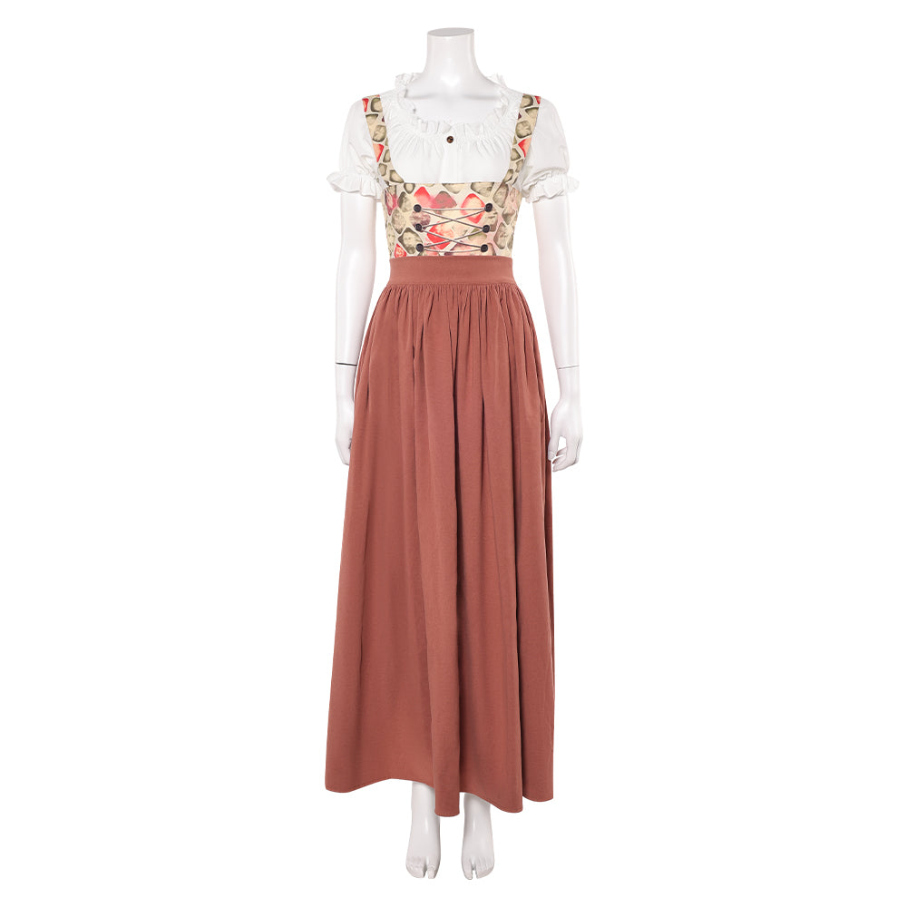 Oktoberfest 1900 Maria Hoflinger Women Bavaria Dress Halloween Carnival Party Cosplay Costume