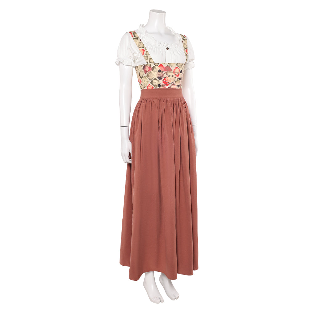 Oktoberfest 1900 Maria Hoflinger Women Bavaria Dress Halloween Carnival Party Cosplay Costume