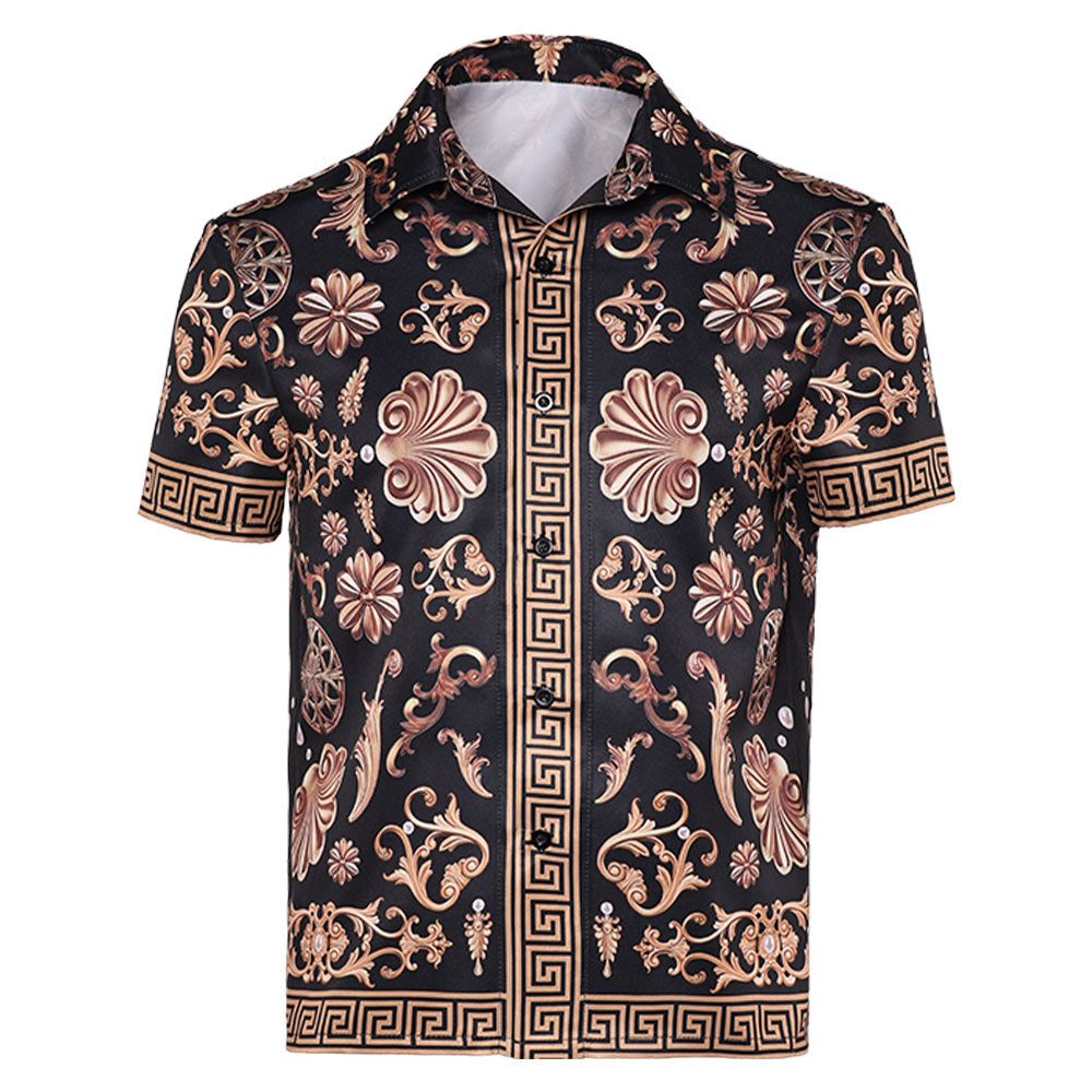 Peacemaker Season 2 Christopher Smith Printed Shirt Halloween Carnival Party Cosplay Costume