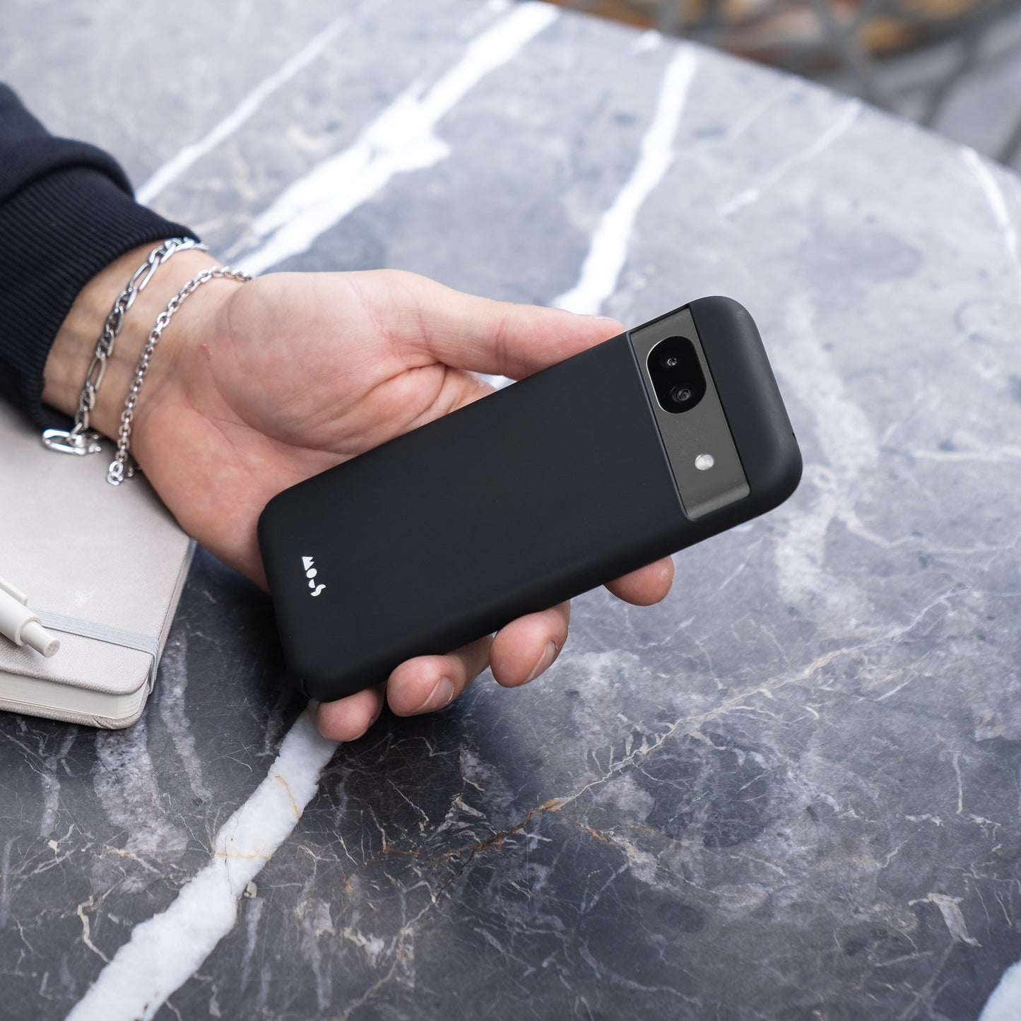 Jet Black Lightweight Phone Case - Super Thin
