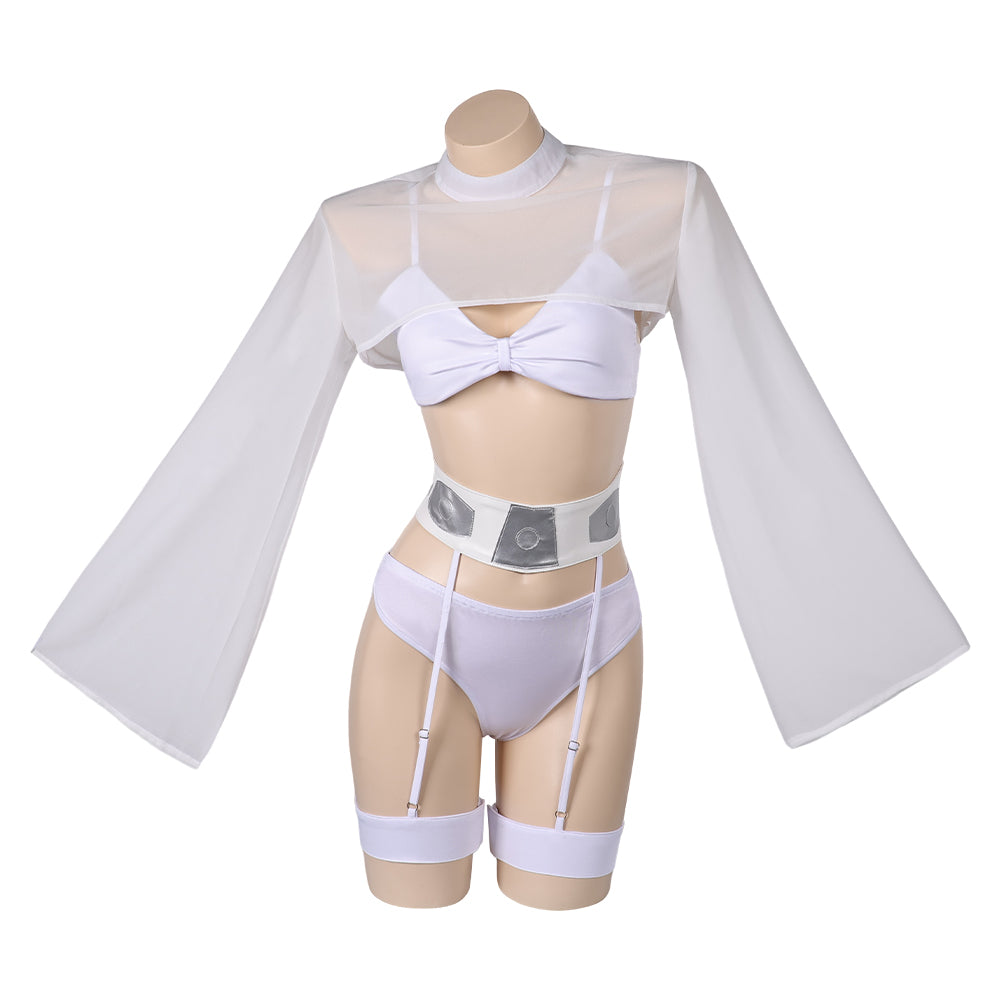 Princess Leia Woman Sexy Lingerie Set Halloween Carnival Party Cosplay Costume