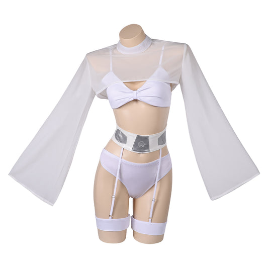 Princess Leia Woman Sexy Lingerie Set Halloween Carnival Party Cosplay Costume