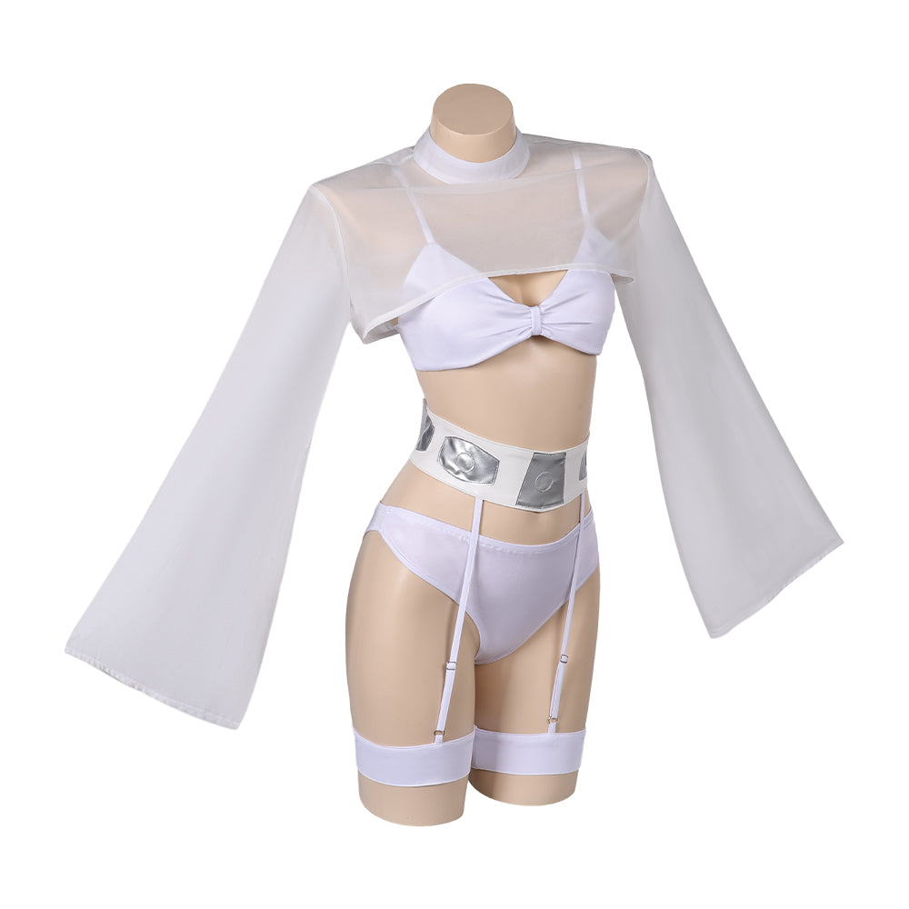 Princess Leia Woman Sexy Lingerie Set Halloween Carnival Party Cosplay Costume