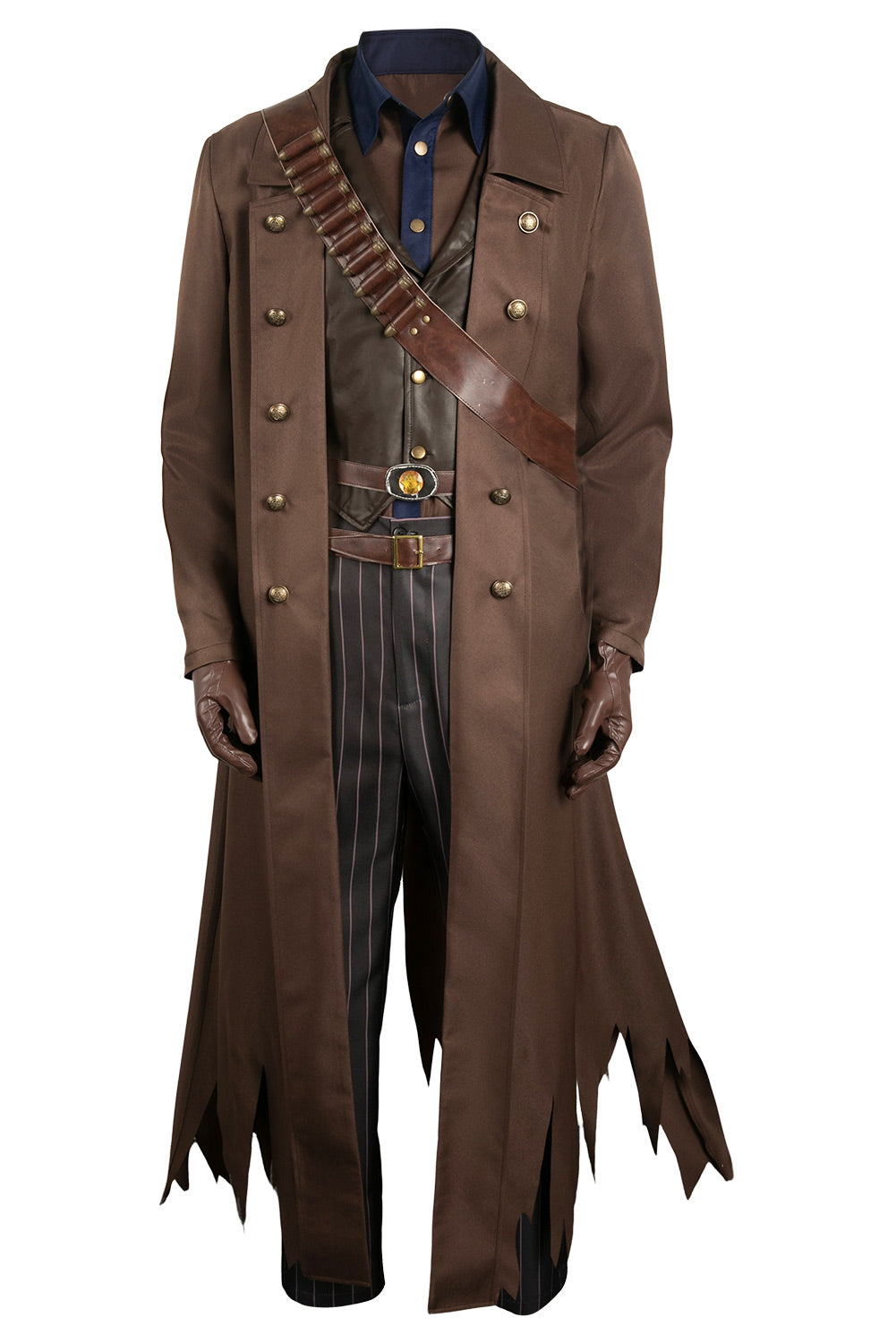 The Ghoul Cooper Howard Brown Outfit Halloween Carnival Suit Cosplay Apocalypse Costume