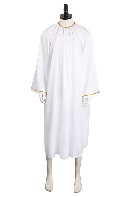 Good Omens Season 2 Aziraphale Crowly Angel Robe Outfits Halloween Carnival Suit Cosplay Costume