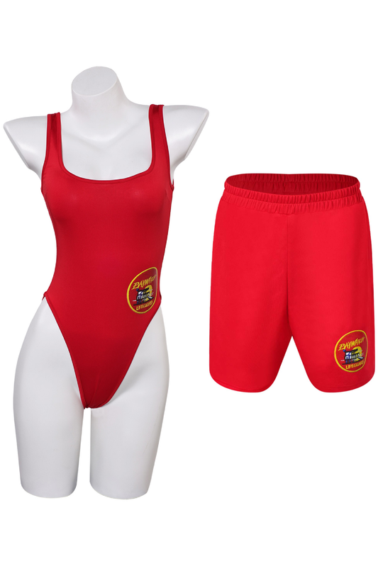 Baywatch C.J. Parker Red One-piece Swimsuit Outfits Halloween Carnival Suit Cosplay Costume