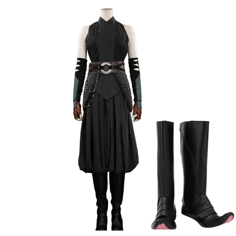 The Mandalorian Ahsoka Tano Outfits Ahsoka Full Set Cosplay Costume Halloween Carnival Suit
