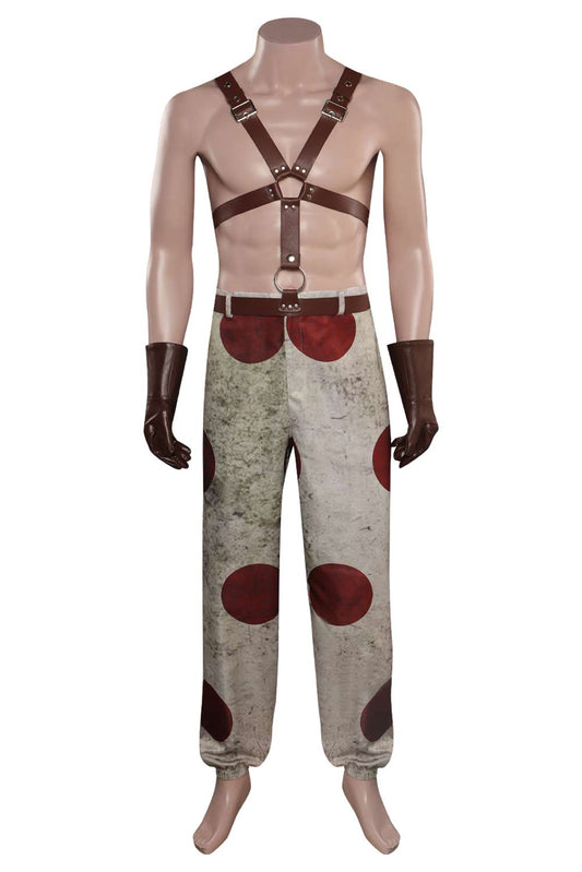 Twisted Metal Sweet Tooth Clown Outfits Halloween Carnival Suit Cosplay Costume