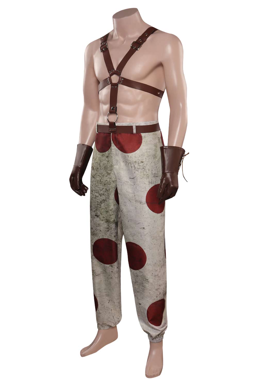 Twisted Metal Sweet Tooth Clown Outfits Halloween Carnival Suit Cosplay Costume