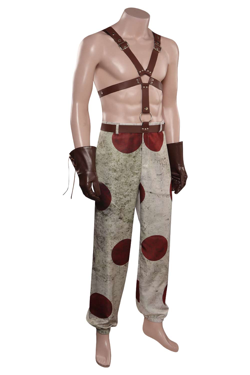 Twisted Metal Sweet Tooth Clown Outfits Halloween Carnival Suit Cosplay Costume