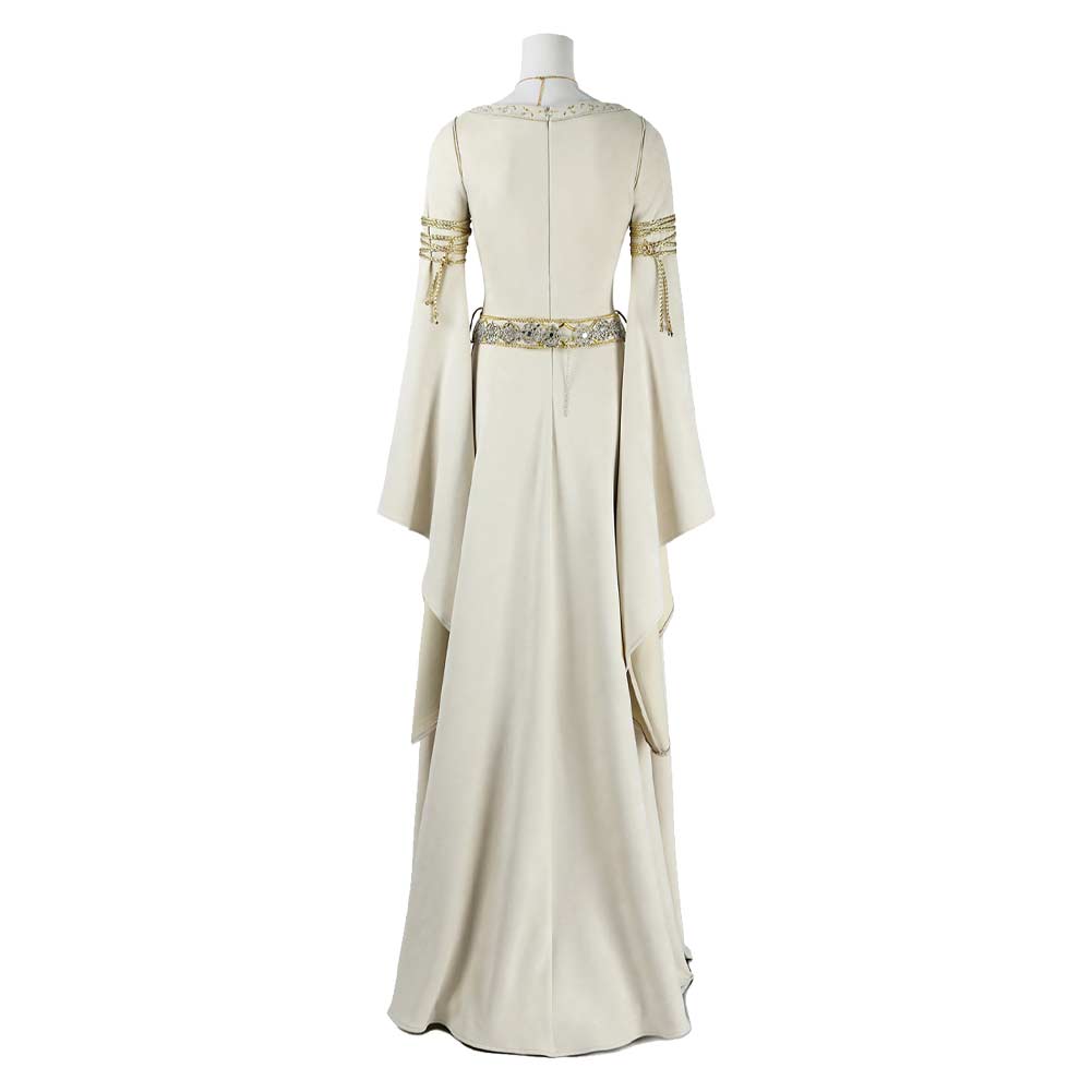 The Lord of the Rings Eowyn White Medieval Dress Halloween Carnival Party Cosplay Costume