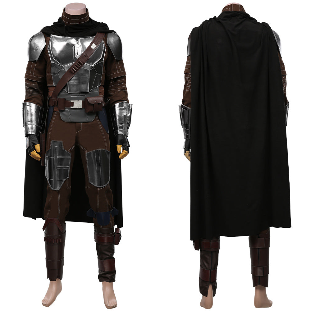 The Mandalorian Season 2 Din Djarin Dress Outfits Cosplay Costume Halloween Carnival Suit