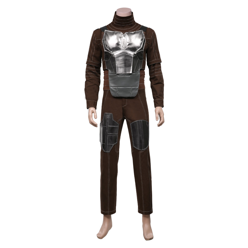 The Mandalorian Season 2 Din Djarin Dress Outfits Cosplay Costume Halloween Carnival Suit