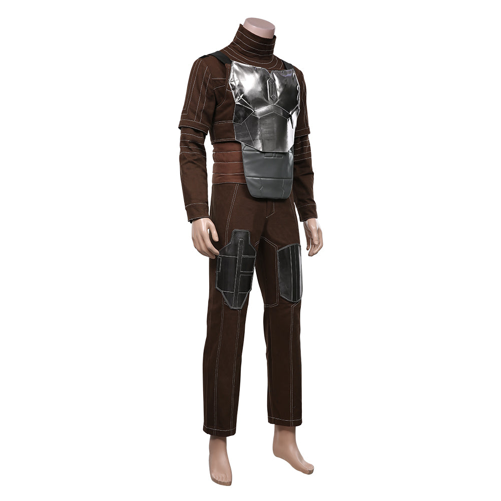 The Mandalorian Season 2 Din Djarin Dress Outfits Cosplay Costume Halloween Carnival Suit