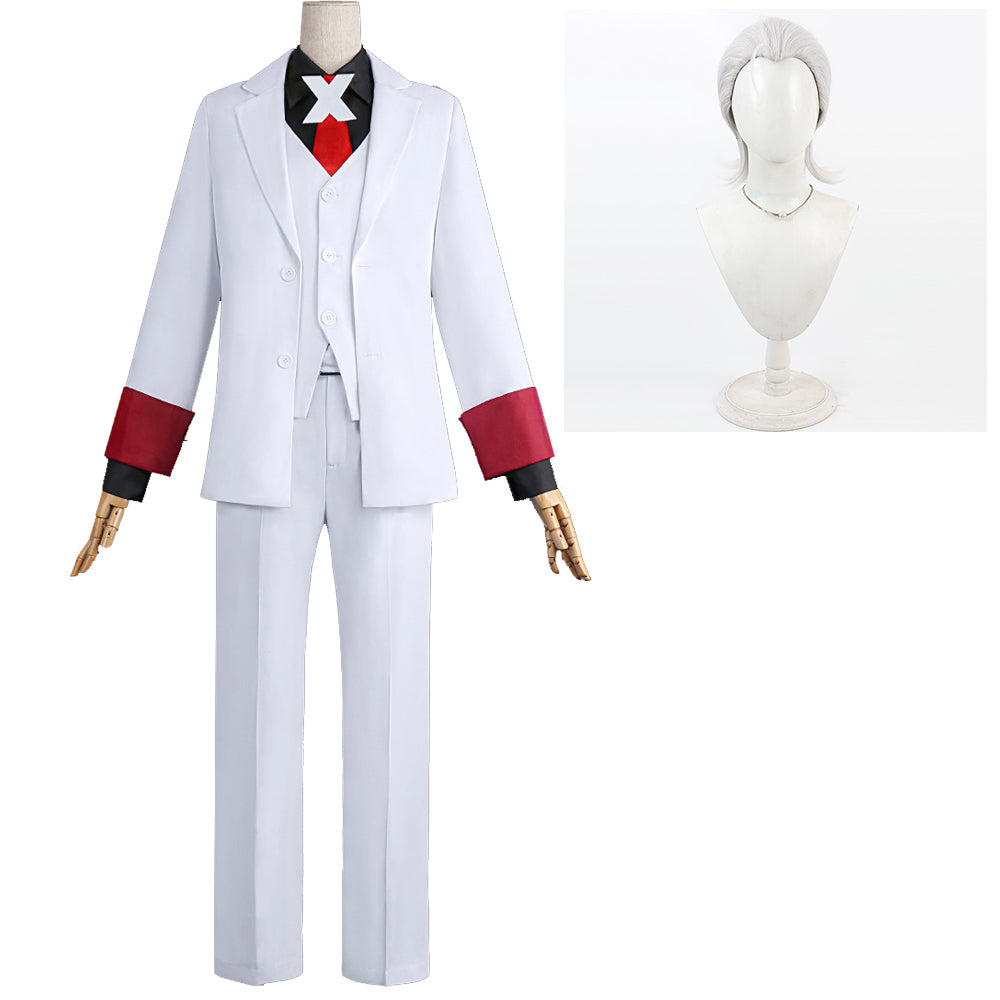 To Be Hero X X Men White Suit Fullset Halloween Carnival Party Cosplay Costume