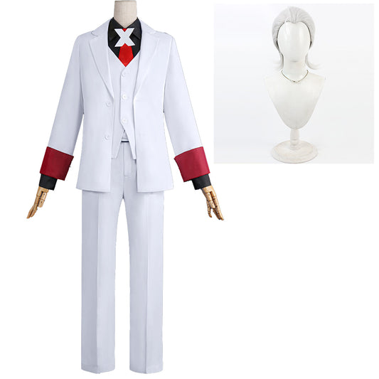 To Be Hero X X Men White Suit Fullset Halloween Carnival Party Cosplay Costume