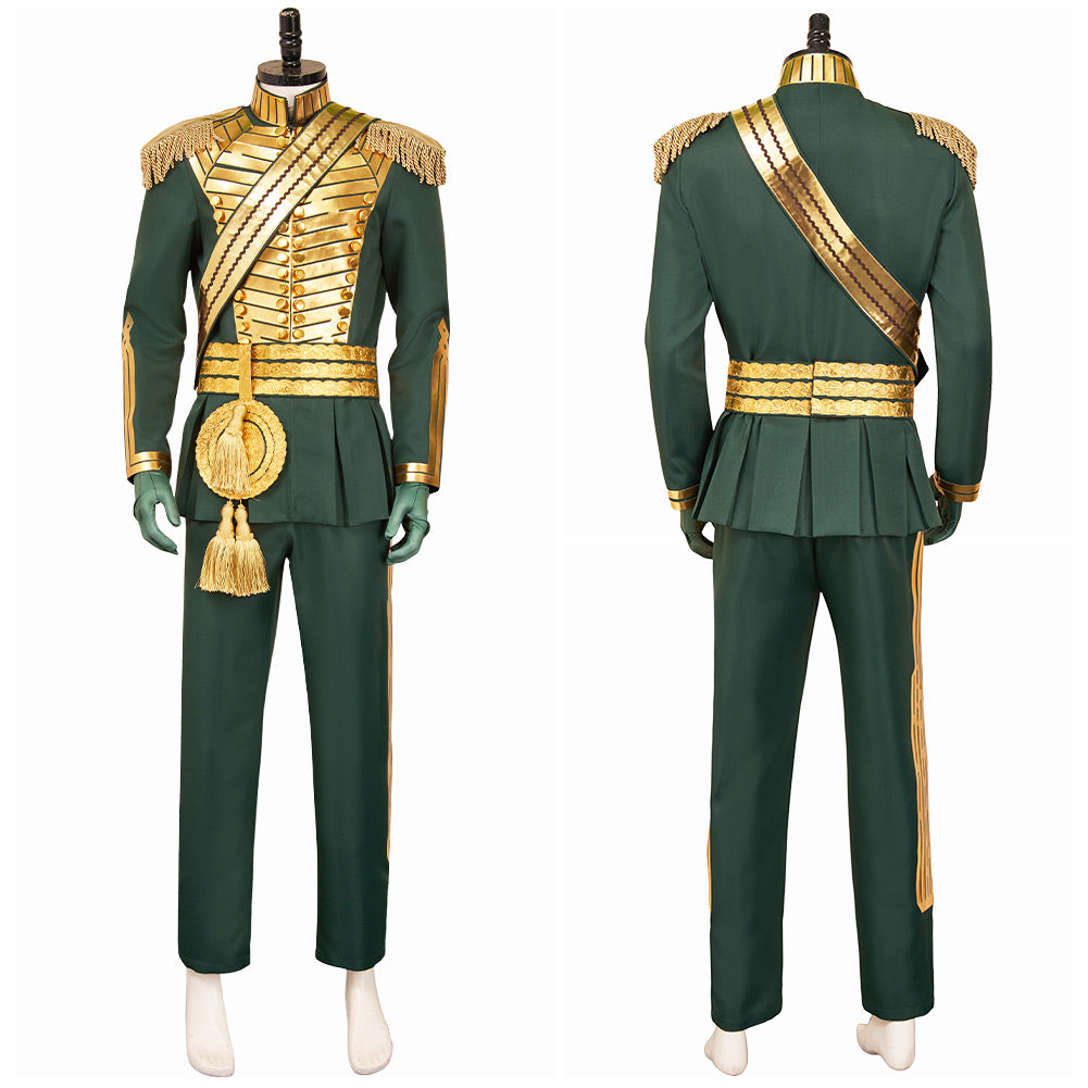 Wicked: For Good Prince Fiyero Royal Unifrom Fullset Halloween Carnival Party Cosplay Costume