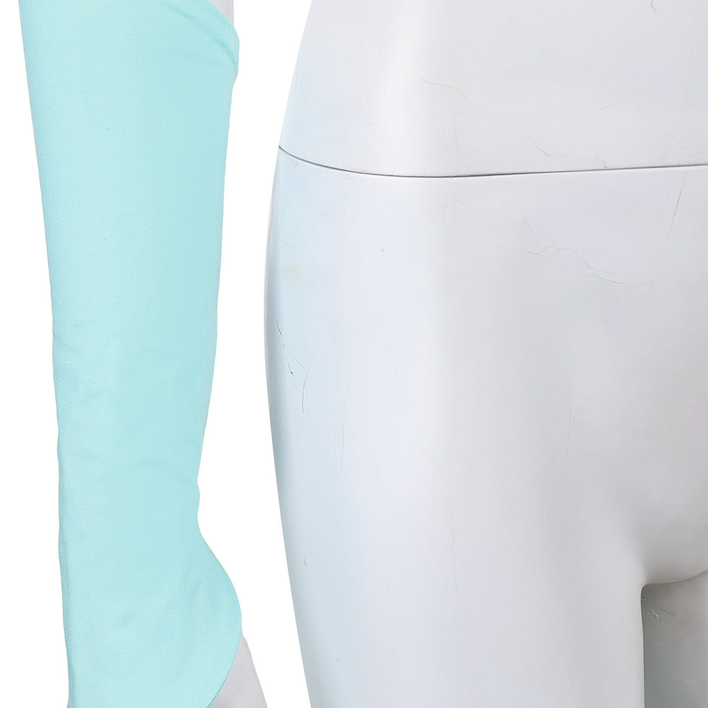 Winx Club Bloom Fairy Blue Top Skirt Wing Set Halloween Carnival Party Cosplay Costume