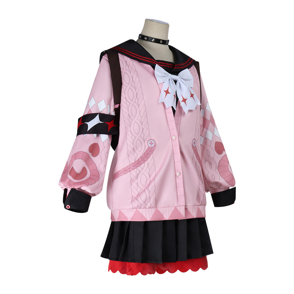 Zenless Zone Zero Ukinami Yuzuha Fullset Outfits Halloween Carnival Party Cosplay Costume