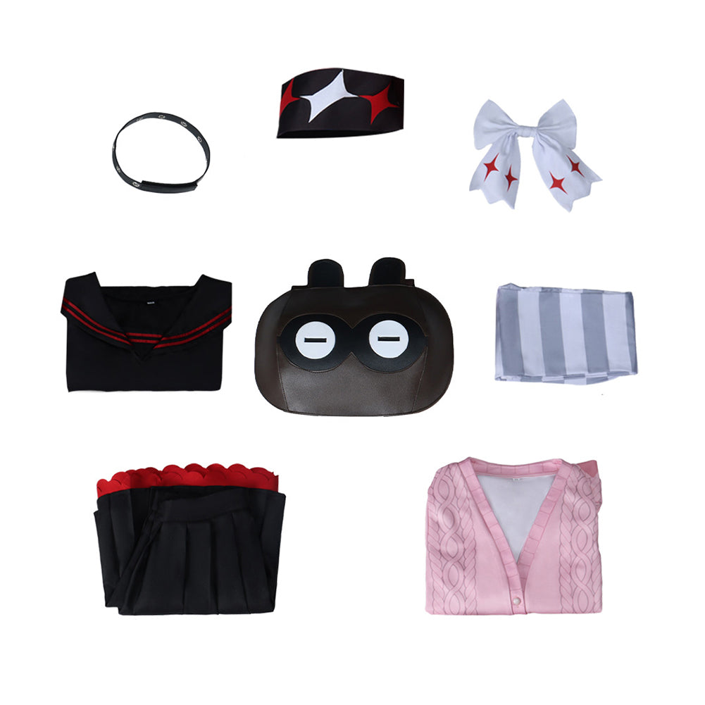 Zenless Zone Zero Ukinami Yuzuha Fullset Outfits Halloween Carnival Party Cosplay Costume