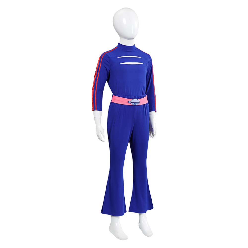 Zombies 4 Addison Blue Top Pants Set For Kids Children Halloween Carnival Party Cosplay Costume