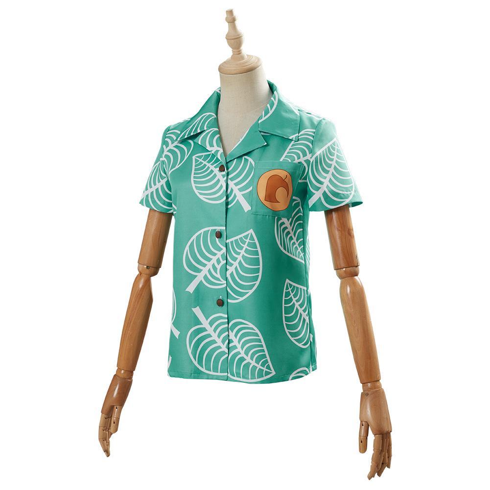 Animal Crossing Timmy & Tommy Top Shirt Cosplay Costume Coat Carnival Outfit Festival