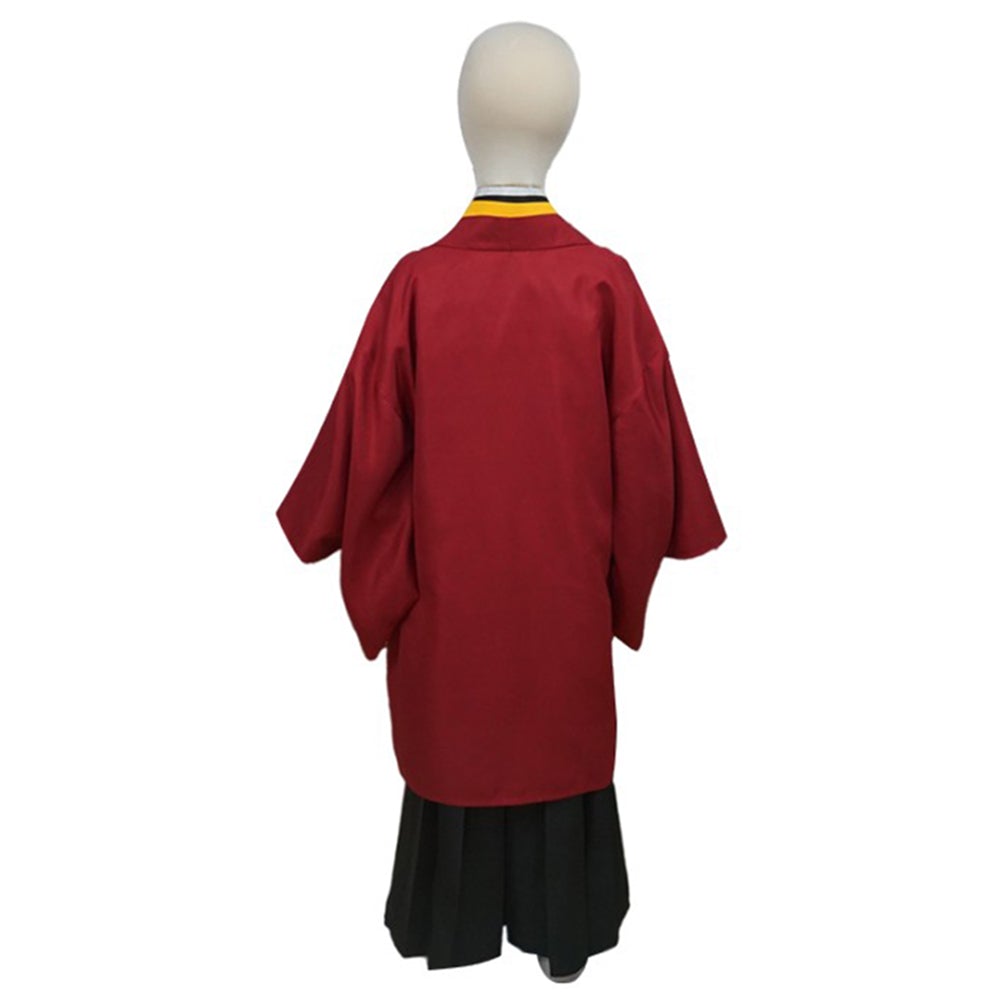 Demon Slayer Tsugikuni Yorichi Kids Cosplay Costume Festival Christmas Carnival Party