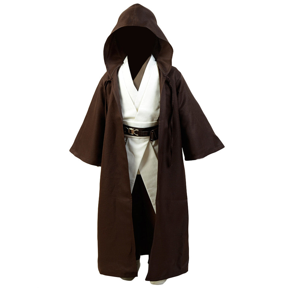 Obi-Wan Kenobi Kids Cosplay Costume Halloween Suit Child Version