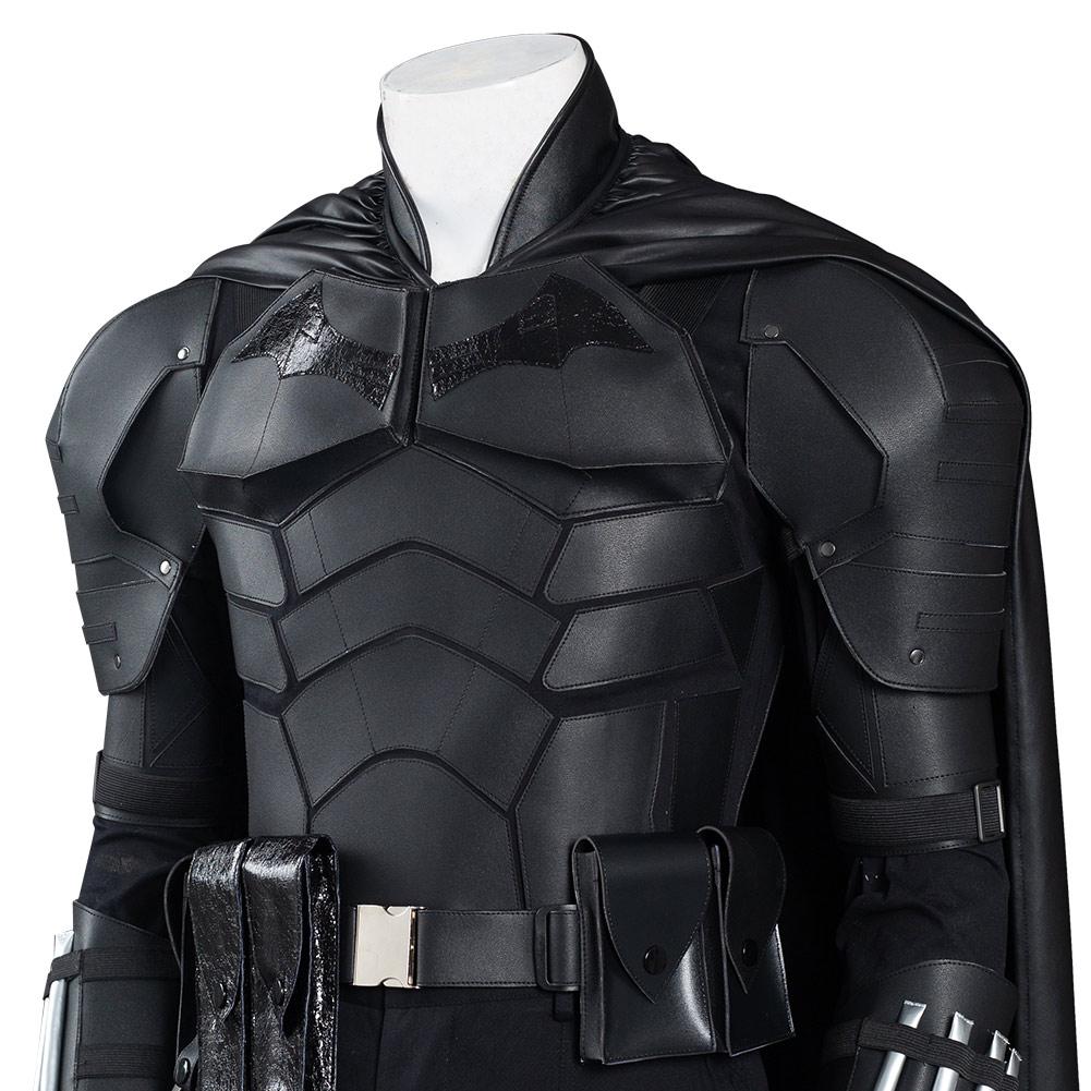 The Batman Bruce Wayne Pants Cloak Outfits Cosplay Costume Halloween Carnival Suit