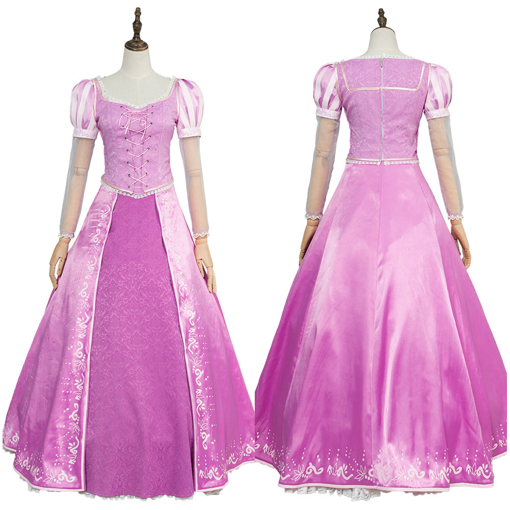 Rapunzel Dress Outfits Halloween Carnival Suit Cosplay Costume