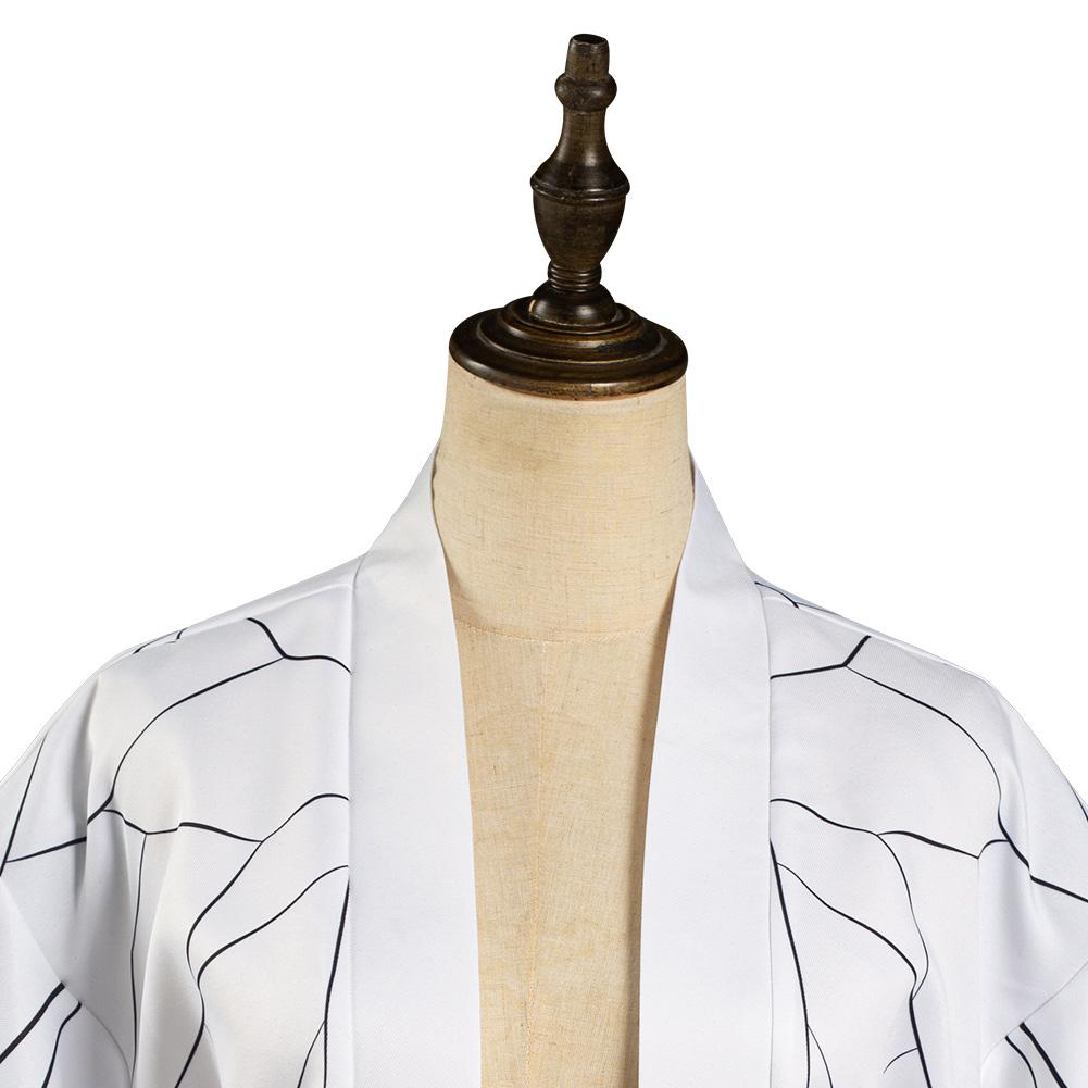 Demon Slayer: Kimetsu no Yaiba-Kochou Shinobu Kimono Cloak Outfits Halloween Carnival Suit Cosplay Costume