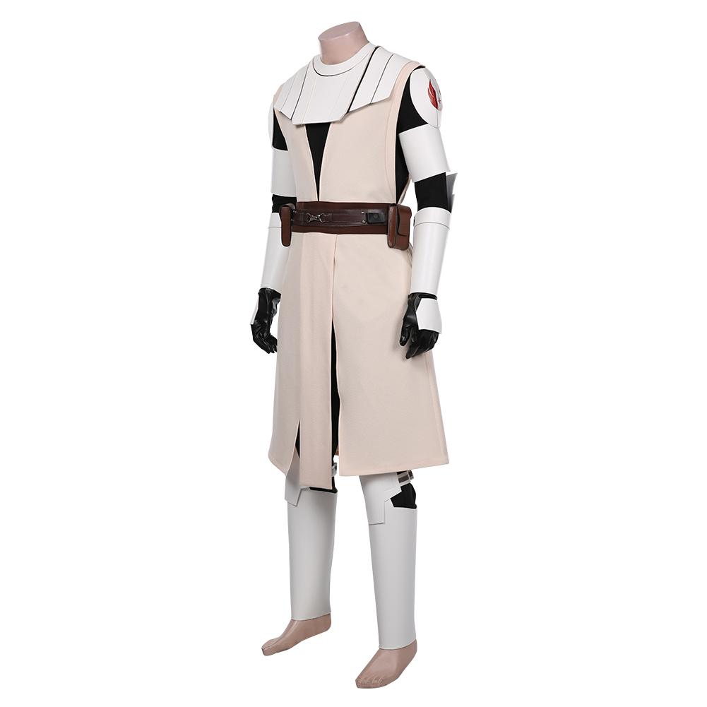 Obi-Wan Kenobi Coat Uniform Outfits Cosplay Costume Halloween Carnival Suit