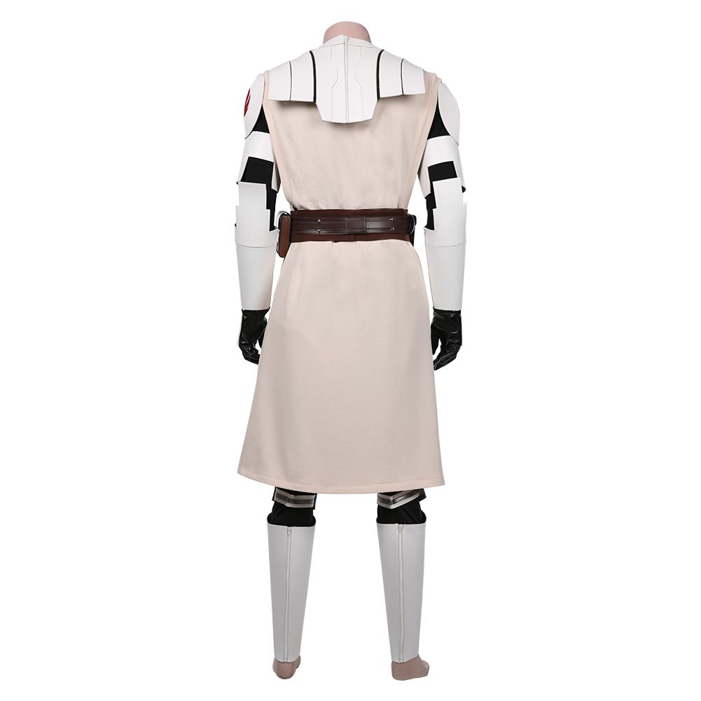 Obi-Wan Kenobi Coat Uniform Outfits Cosplay Costume Halloween Carnival Suit