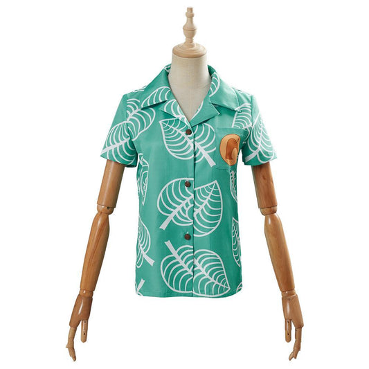 Animal Crossing Timmy & Tommy Top Shirt Cosplay Costume Coat Carnival Outfit Festival